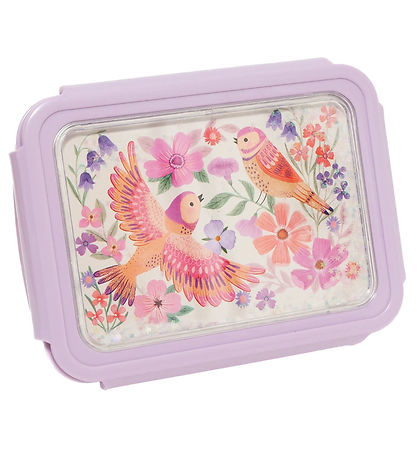 Petit Monkey Brotdose - Bento - Birds Eine Feder