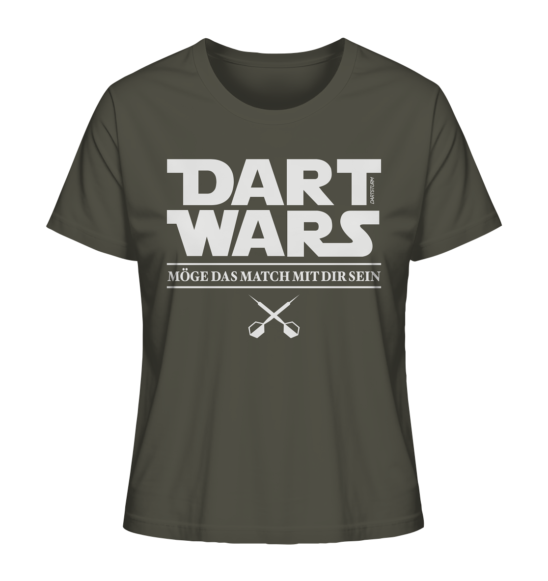 DartSturm - Dart Wars Weiß - Ladies Organic Shirt