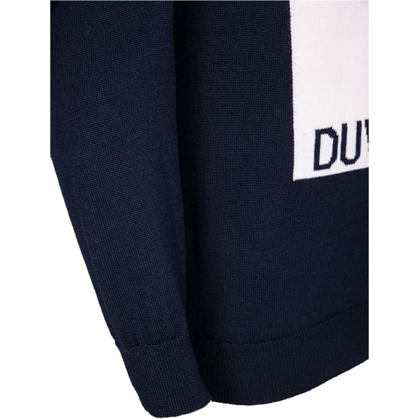Pull DUVILLARD DUVILLARD KNIT PULLOVER PHILIP M MIDNIGHT