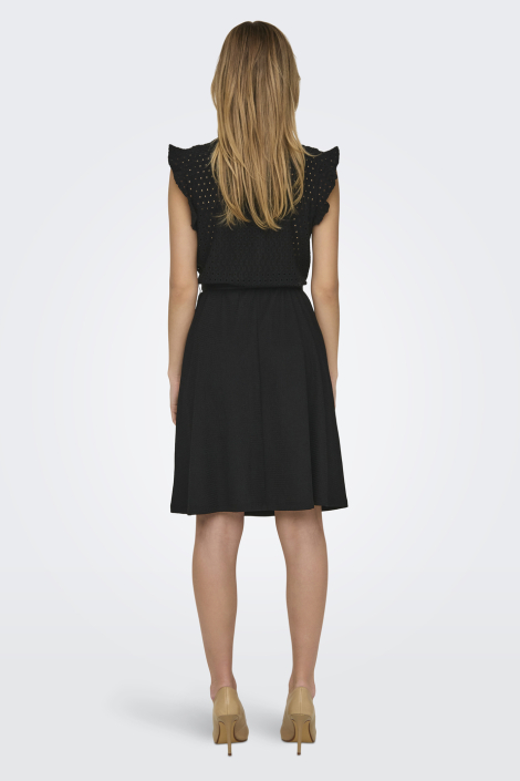 Only zwarte dames jurk