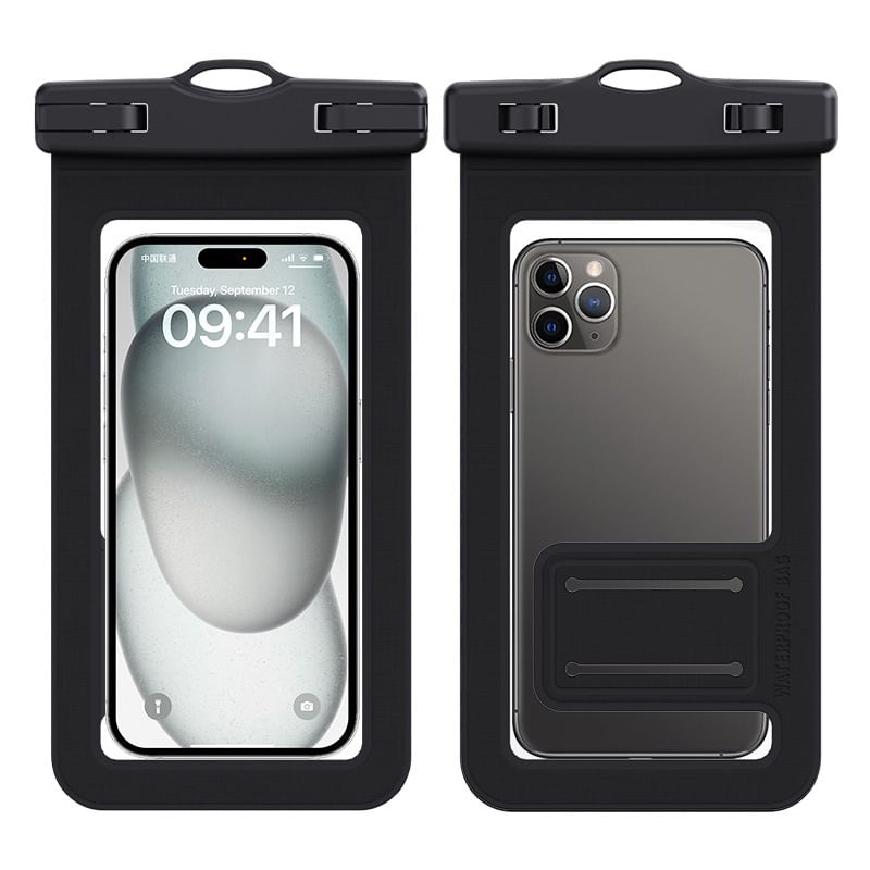 Karnemelk - Transparante waterdichte telefoonhoes voor touchscreen