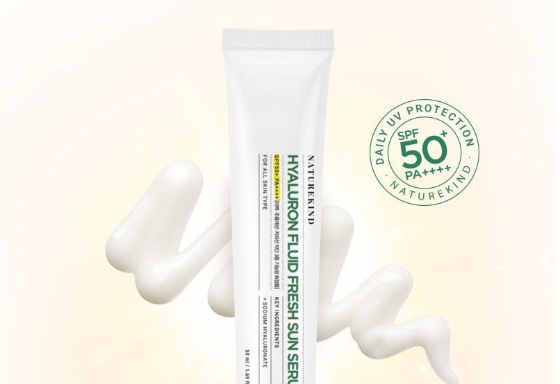 NATUREKIND - Hyaluron Fluid Fresh Sun Serum