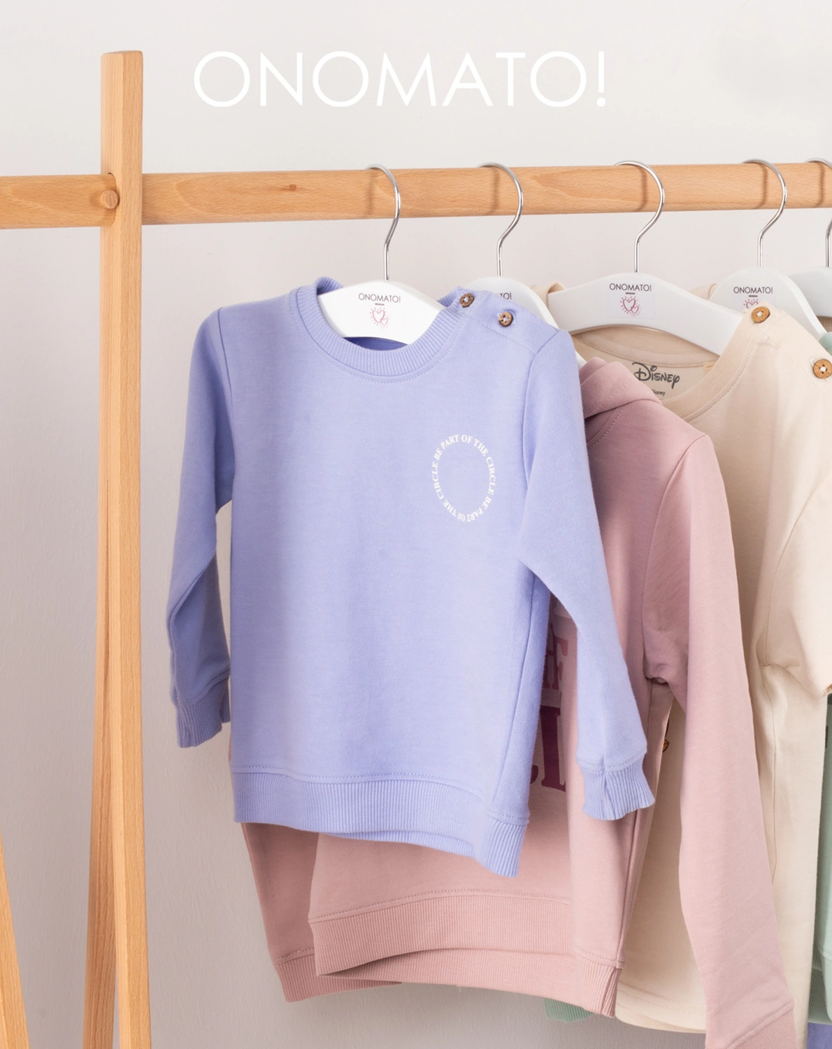 Sweatshirt BUTTONS in easter egg