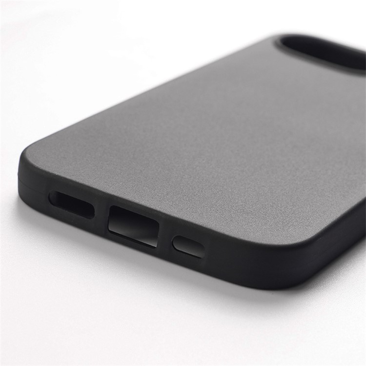 iPhone 16e Case Schutzhülle Matte Beschichtung (Anti-Fingerprint) - Schwarz