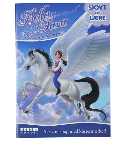 Forlaget Buster Nordic Aktivitätsbuch m. Stickers - Bella Sa