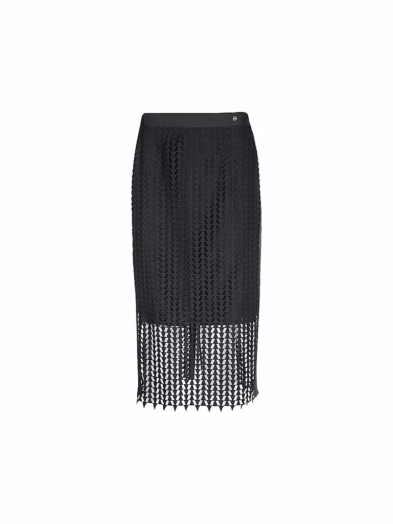 MARC CAIN Midirock dunkelblau