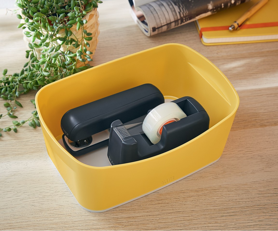Leitz - Cosy Tape Dispenser including Tape - Grey