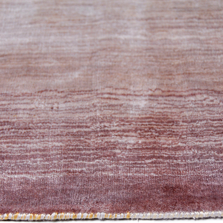 Viscose vloerkleed - Rachelle Oranje | Zonnig