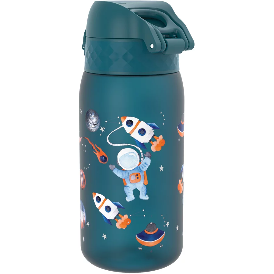 ion8 Kindertrinkflasche auslaufsicher 350 m Planeten  Blaugrün