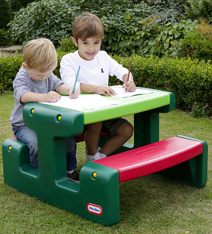 Little Tikes Tisch/Bankset - 83x74x47 cm - Immergrün