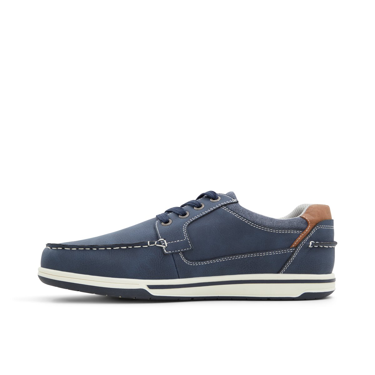 WEEKENDERS-Nyderikith-Chaussure bateau - Talon plat - Marine