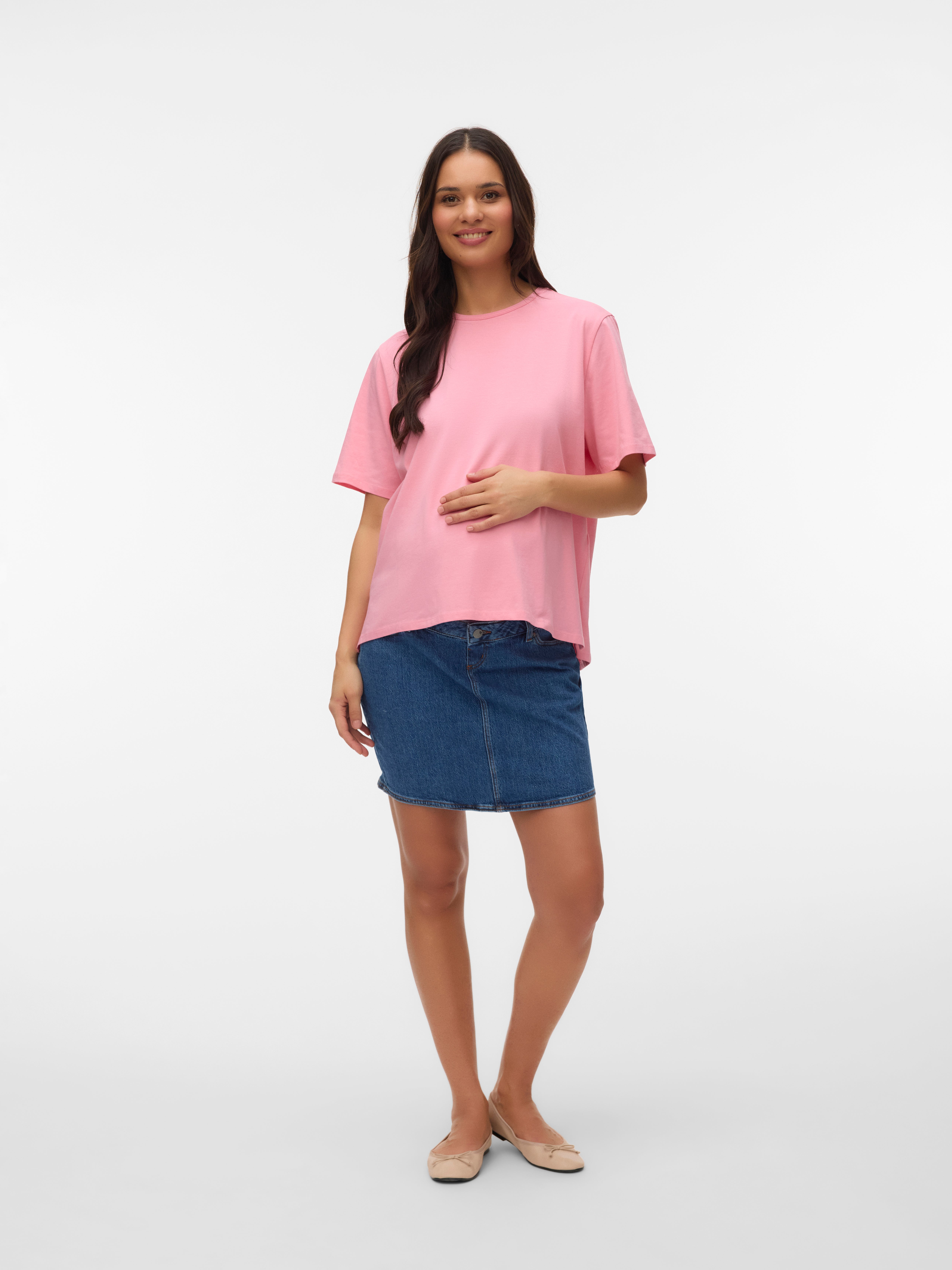 Regular fit O-hals Top