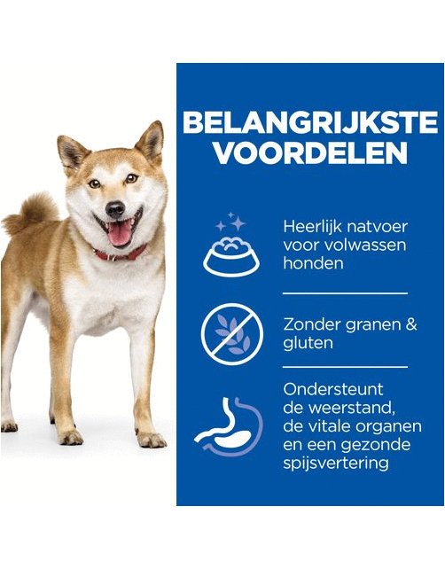 Hill's Canine Blik Adult No Grain 363 g - Hondenvoer