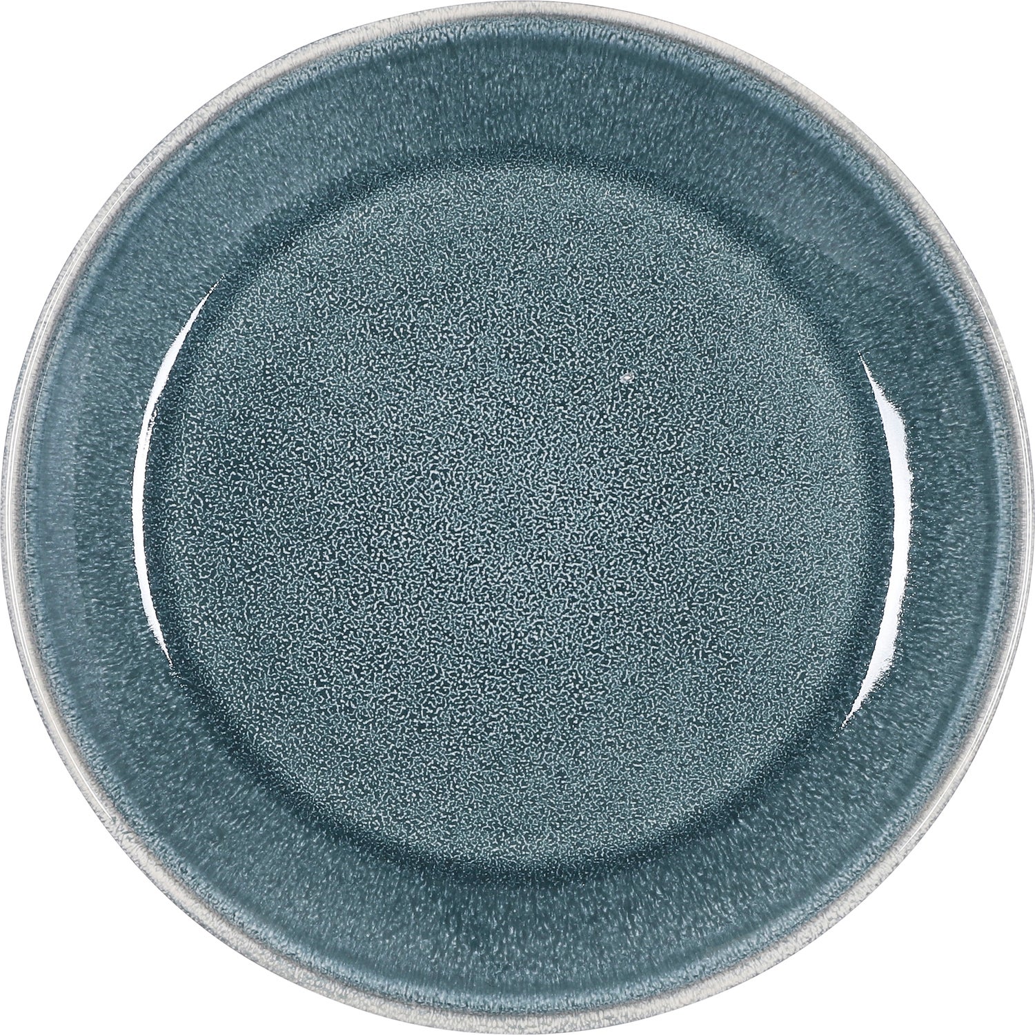 Mica Decorations dinerbord Rhea blauw D 27,5 H 3,5 cm
