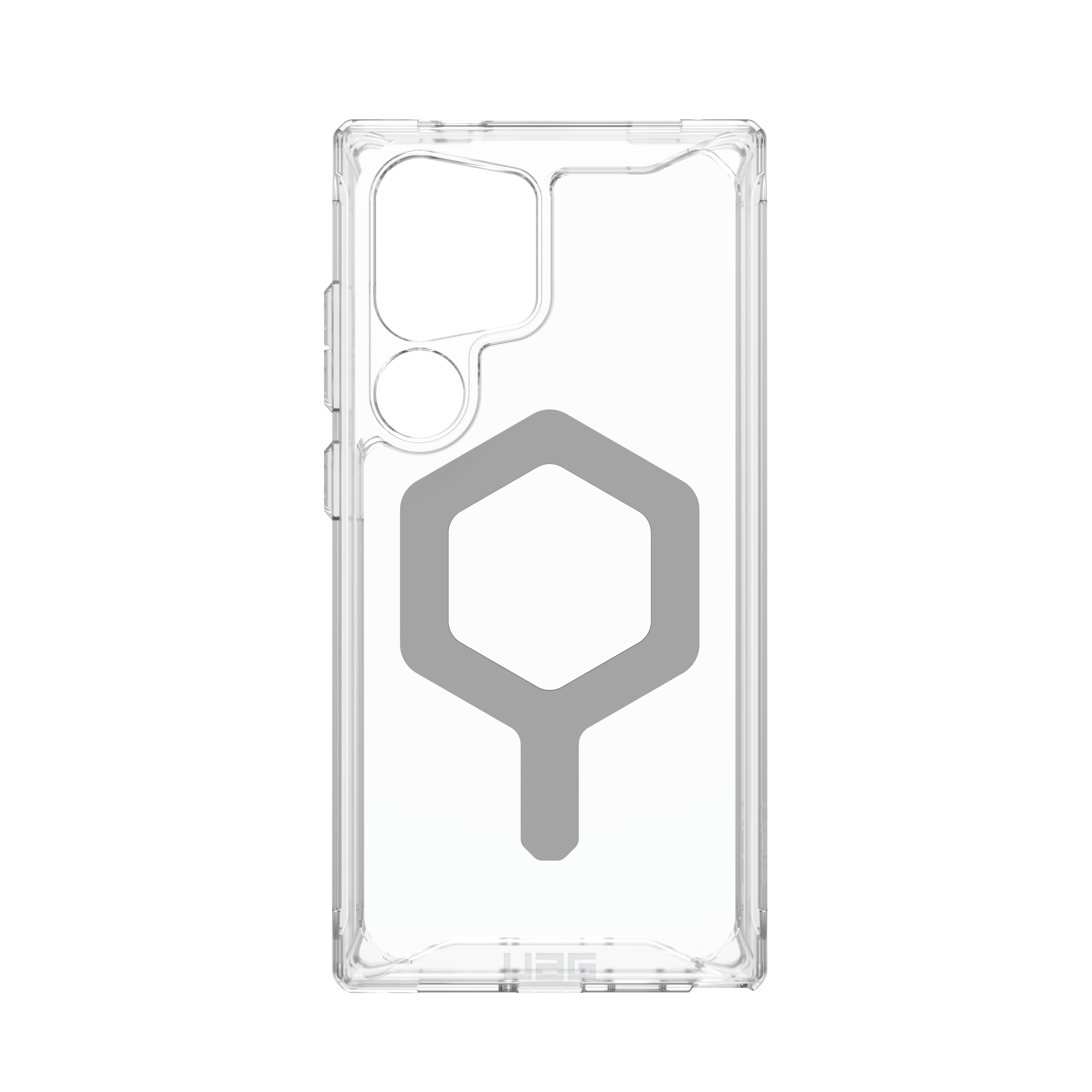 Samsung Galaxy S24 Ultra Schutzhülle Plyo Pro MagSafe-Modul (214431114333) - Transparent (Silver)
