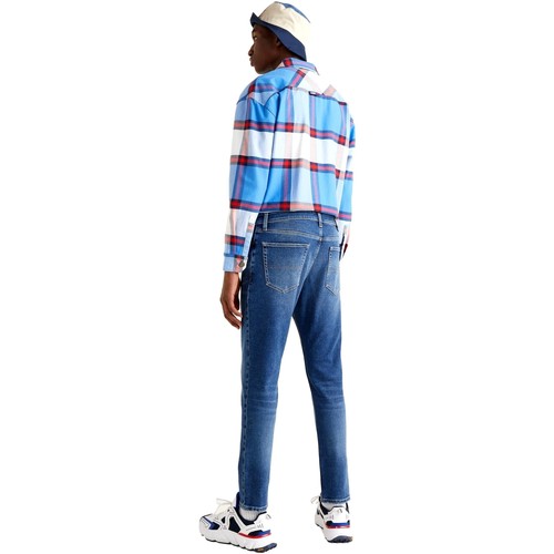 Tommy Jeans - VAQUERO CORTE SLIM HOMBRE DM0DM13686 Azul