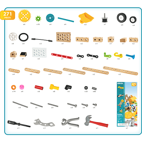 BRIO Builder kreativt sæt 34606 271 dele