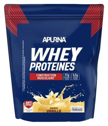 Boisson protéinée Apurna Whey Proteines Vanille - 720g