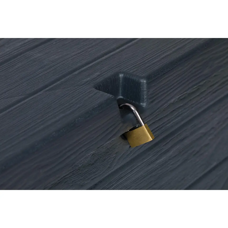 Toomax Wood opbergbox - 420L - Antraciet