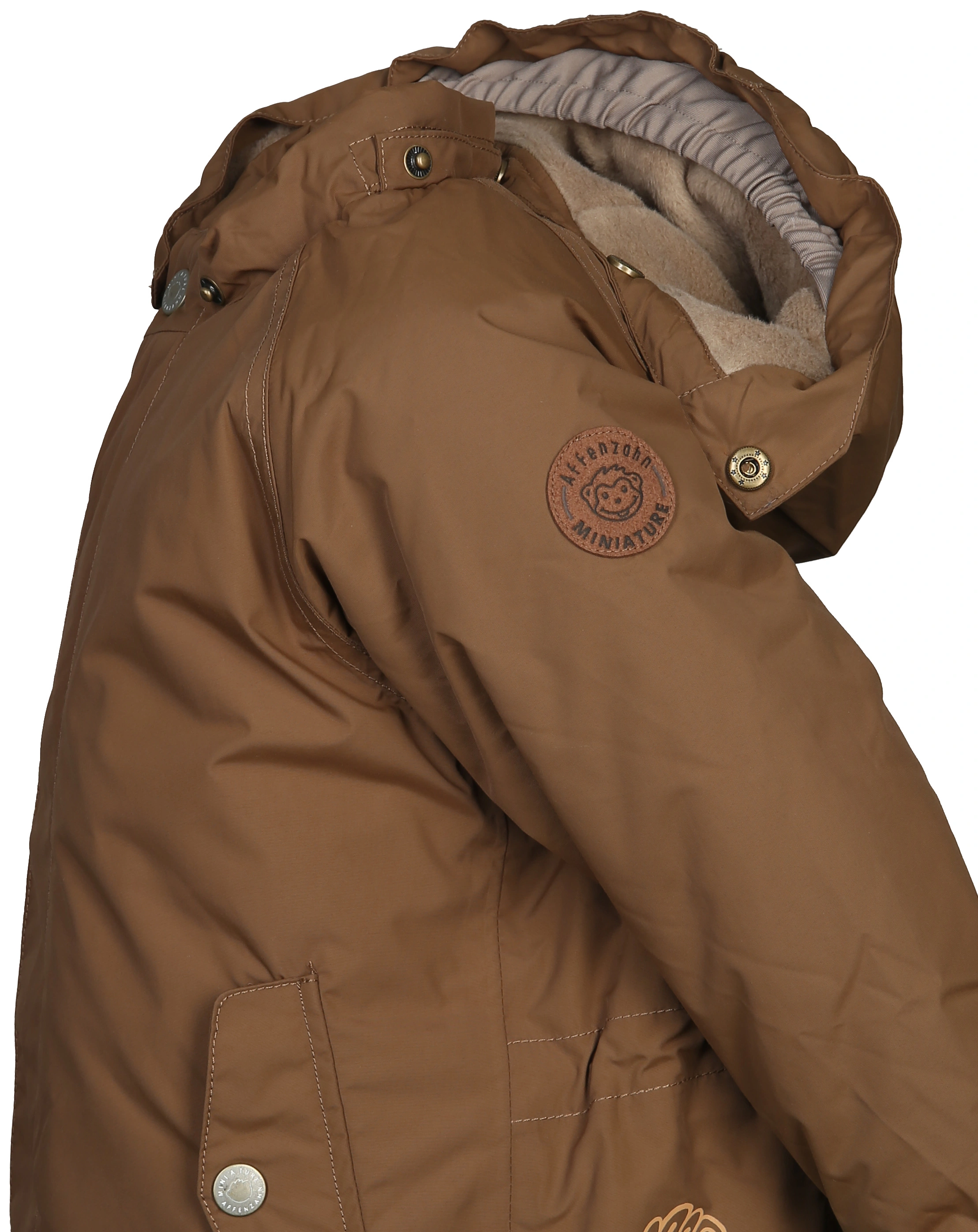 Winterjacke AFFENZAHN MATARIA in wood