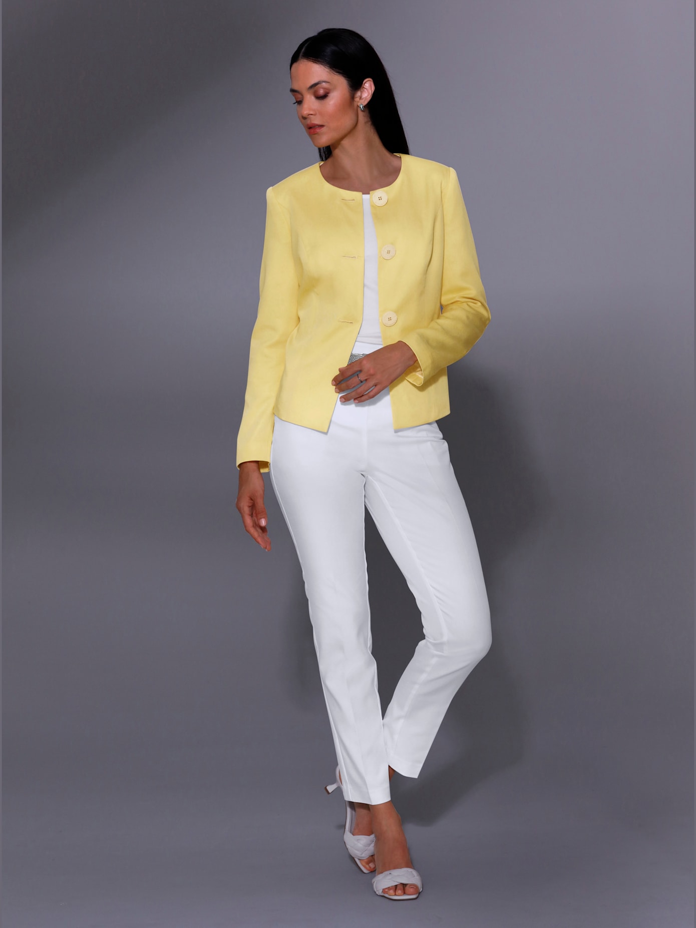 Blazer en lyocell pur lyocell