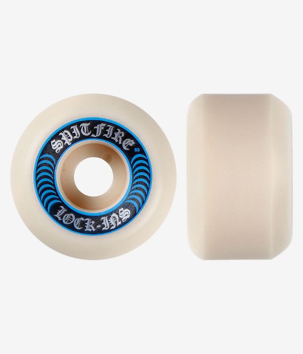 Spitfire Formula Four Lock Ins Rollen (white blue) 53 mm 99A 4er Pack