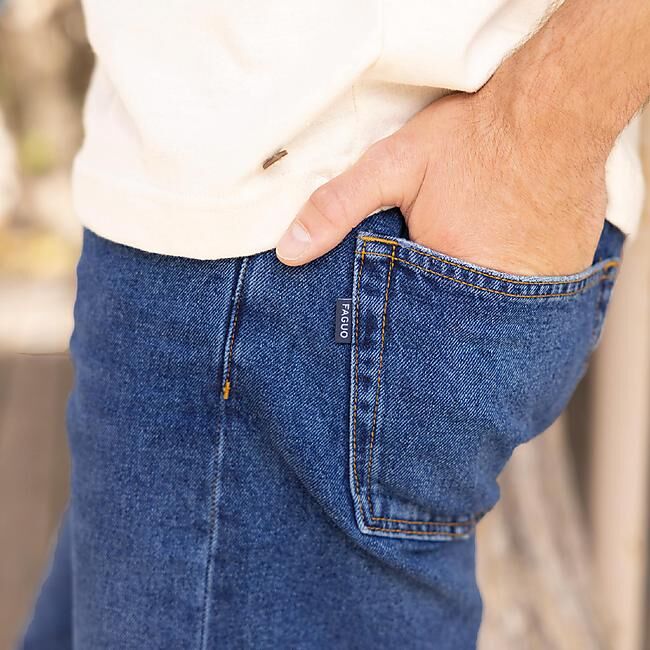 FAGUO - BERMUDA DENIM M