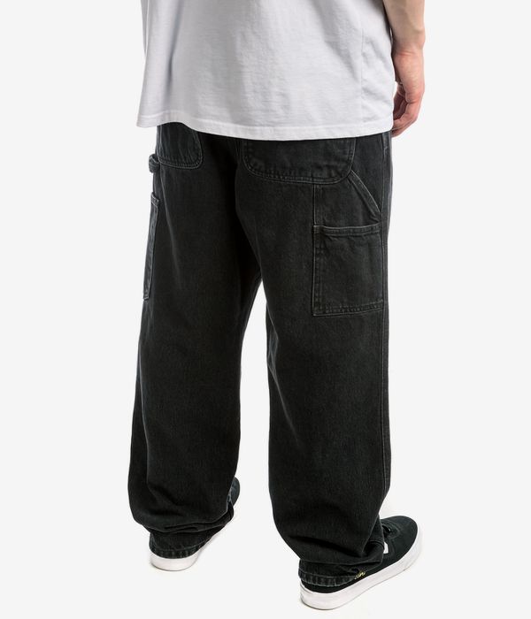 Carhartt WIP Single Knee Pant Smith Jeans (black stone washed)