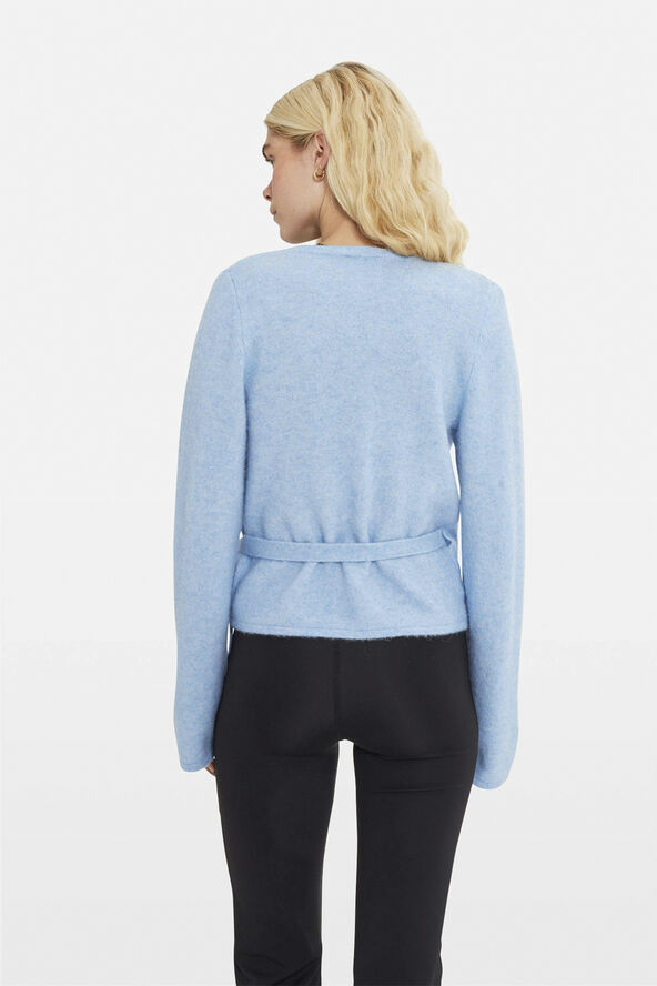 Envii ENADA LS V-N KNIT 7216 Clear sky mel