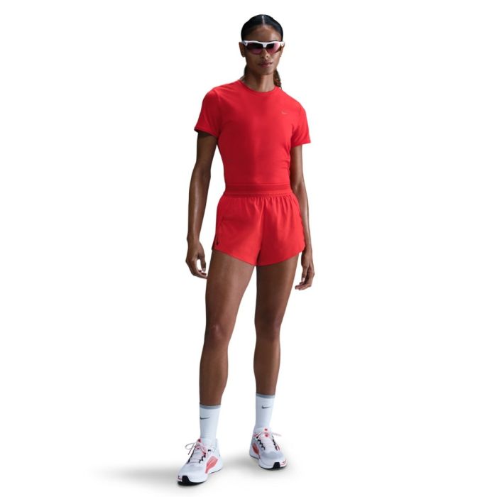 Nike Dame Shorts Dri-FIT Advanced Aeroswift Mid-Rise 3 Inch Shorts Rød