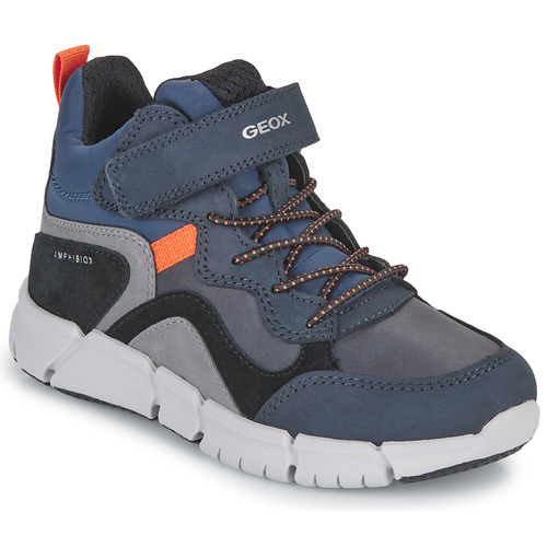 Geox - J FLEXYPER BOY B ABX - Marine / Orange