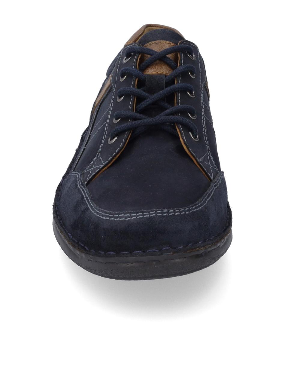 Halbschuh Alfred 04, indigo-kombi