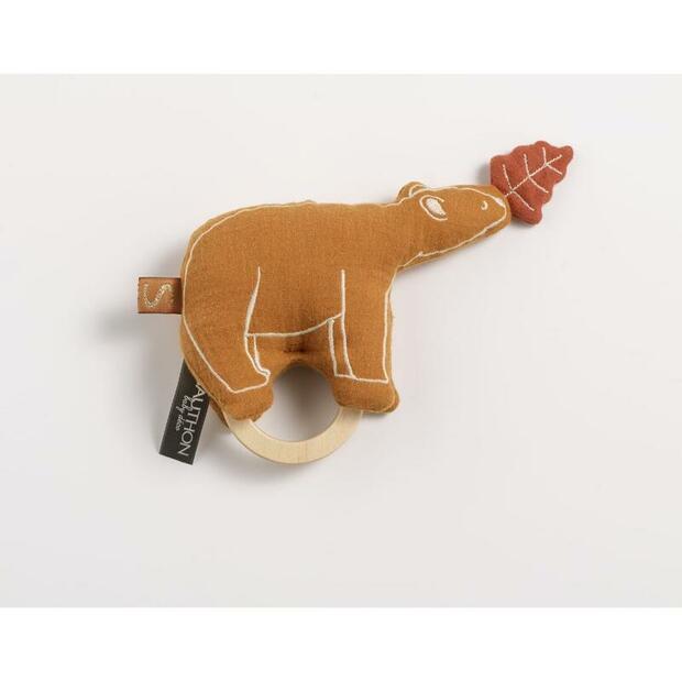 Hochet ours Orsino - Beige - SAUTHON Baby déco