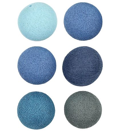 Iris Lights Lysk?de - 390 cm - 35 Lys - Ocean Blue