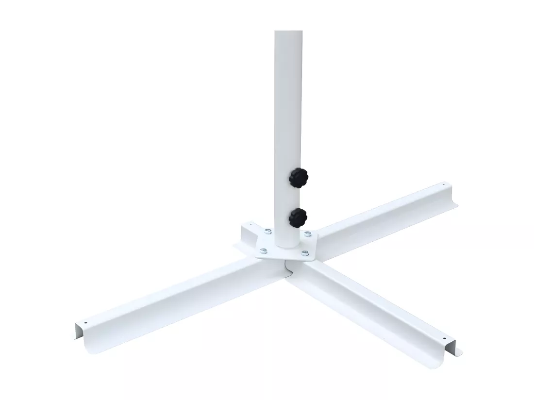 Auvent sur pied 4x3 m Crème