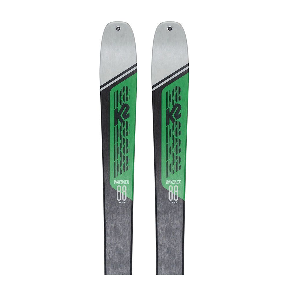 K2 WAYBACK 88 - Skis randonné Homme green/black