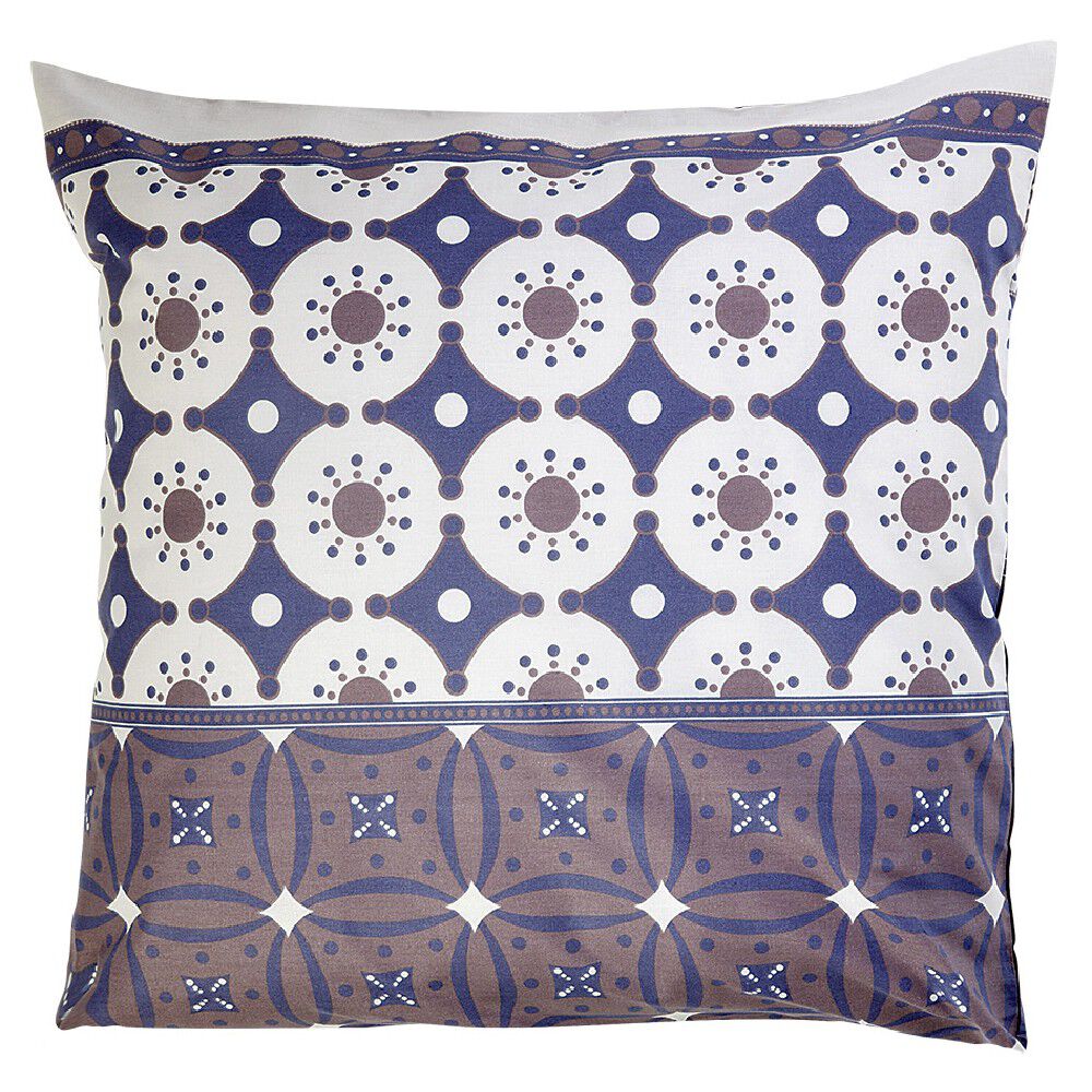 Taie d'oreiller x2 coton 63x63cm (plusieurs modèles)