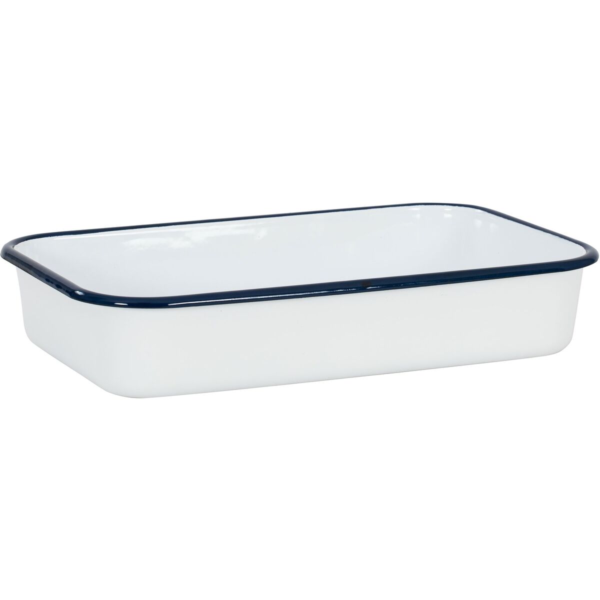 Ildfast form 30x20 cm. Hvit