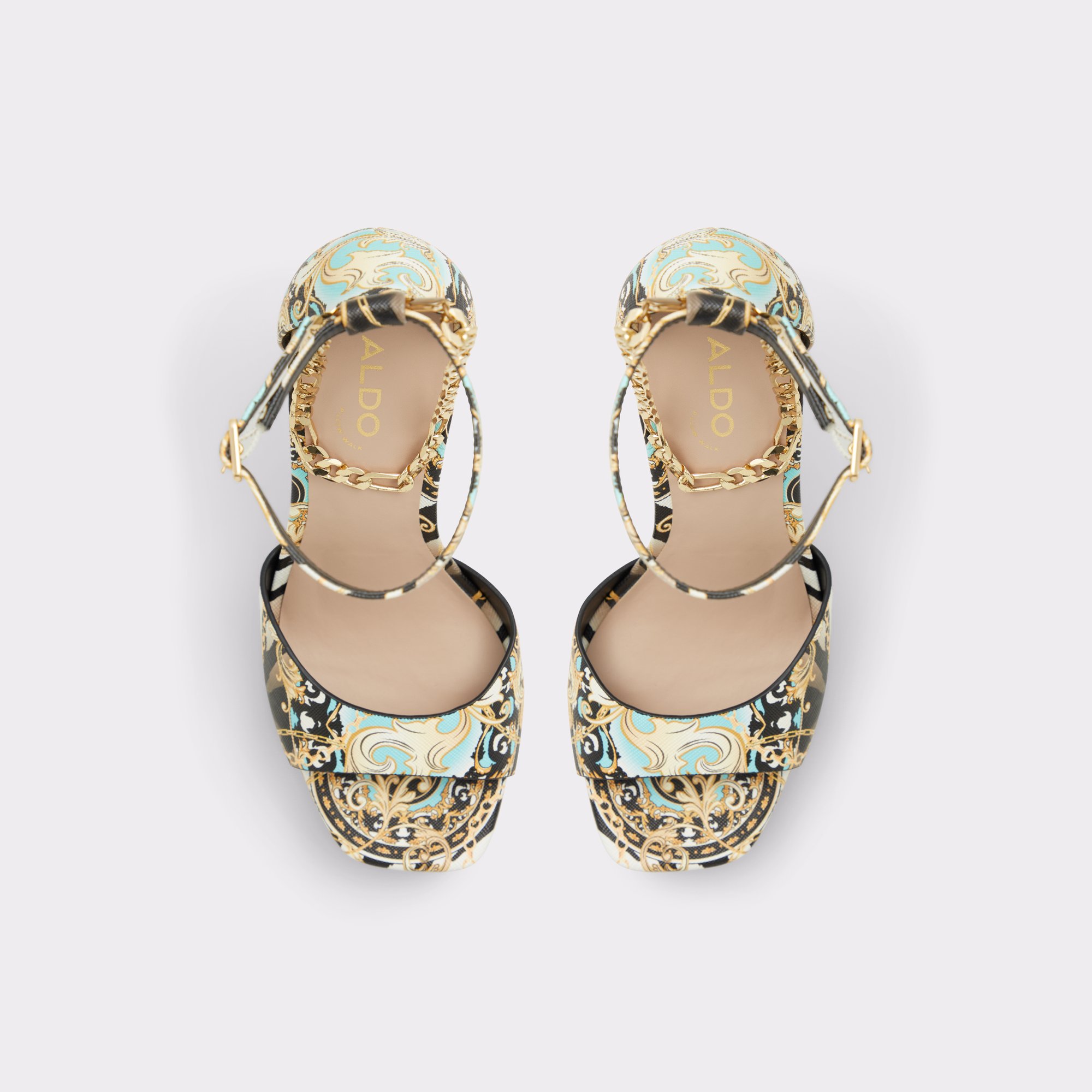 Prisilla Black Multi Women Platforms & Mary Janes