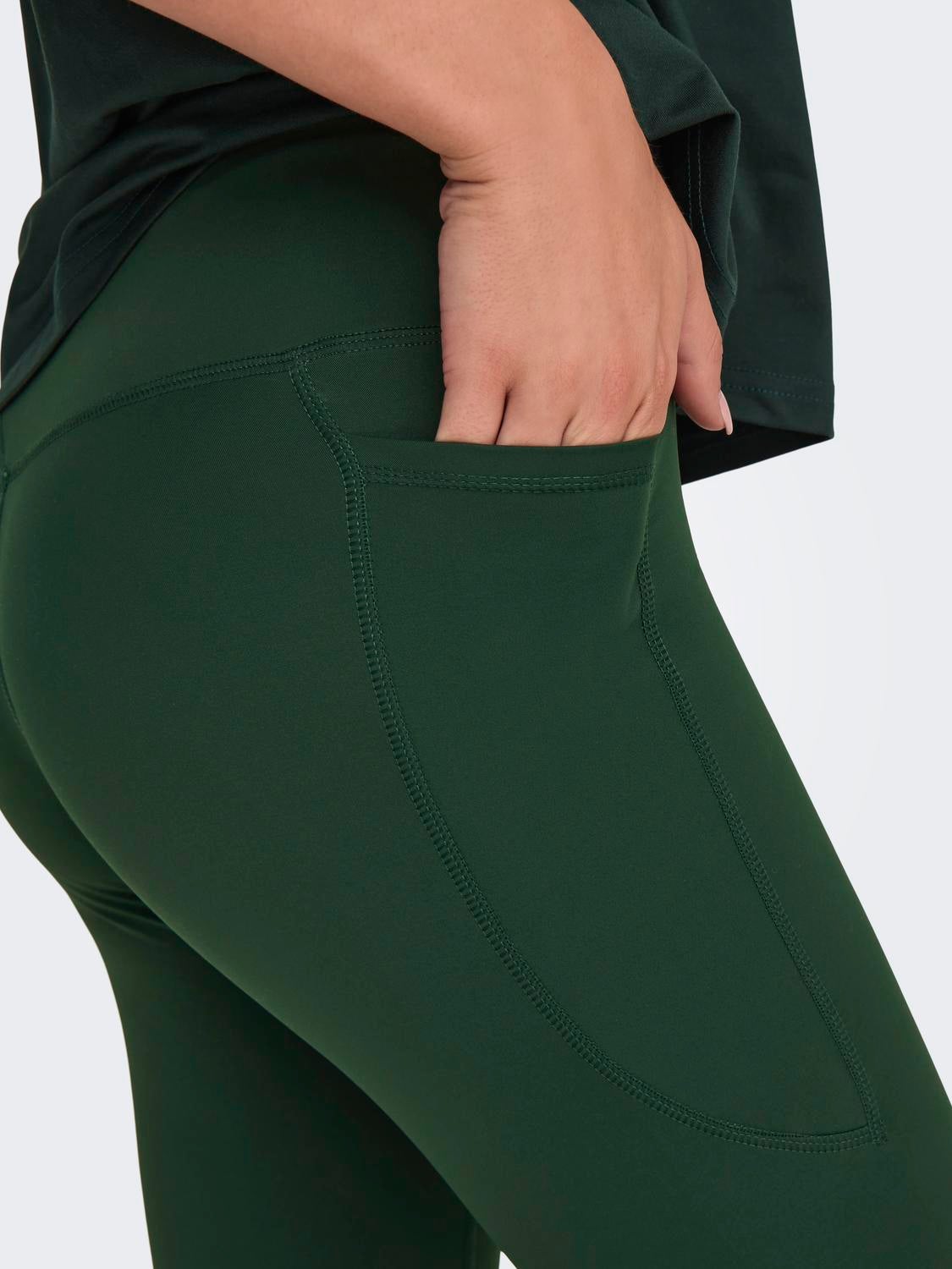 ONPJAM-3-SANA Super-High Waist Enger Schnitt Sportleggings Scarab