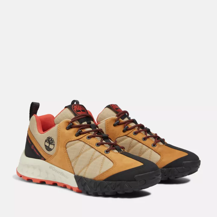 Chaussures de randonnée imperméables Trailquest Timberland x Icebreaker pour femme en jaune