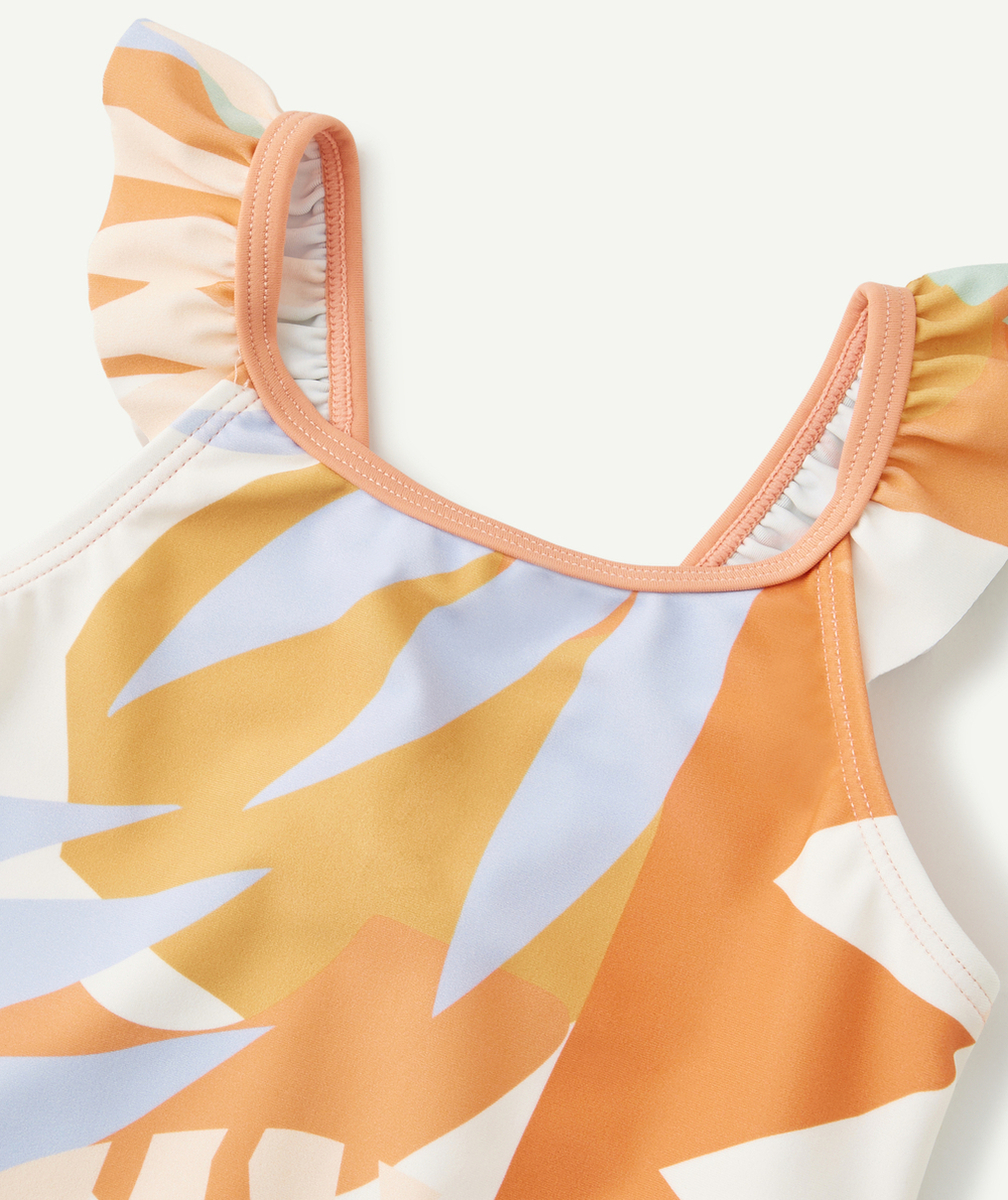 MAILLOT DE BAIN 1 PIÈCE BÉBÉ FILLE EN FIBRES RECYCLÉES
