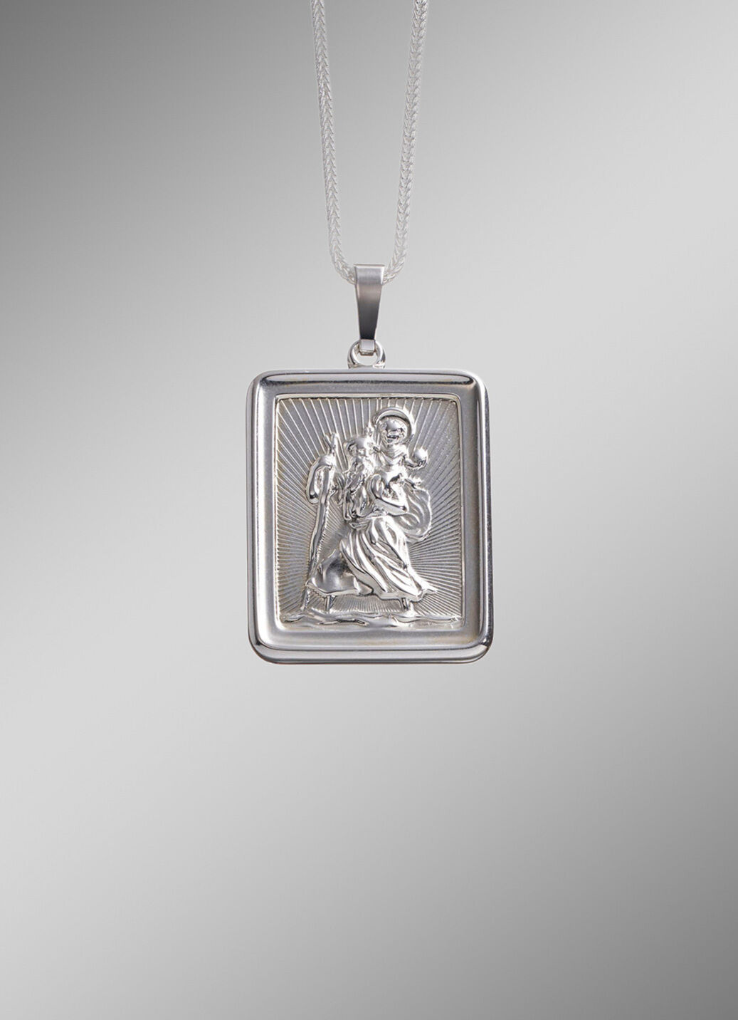 Massiver Anhänger aus Silber
