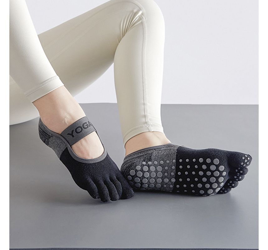 Huasha - Antislip teensokken met letters