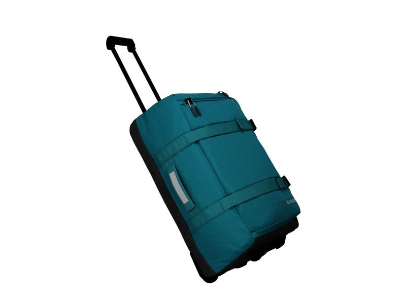 travelite Kick Off Rollenreisetasche L Petrol Reisekoffer