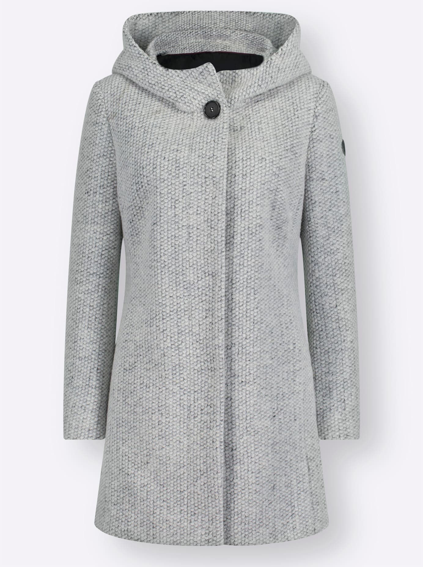 MANISA Langjacke mit Kapuze