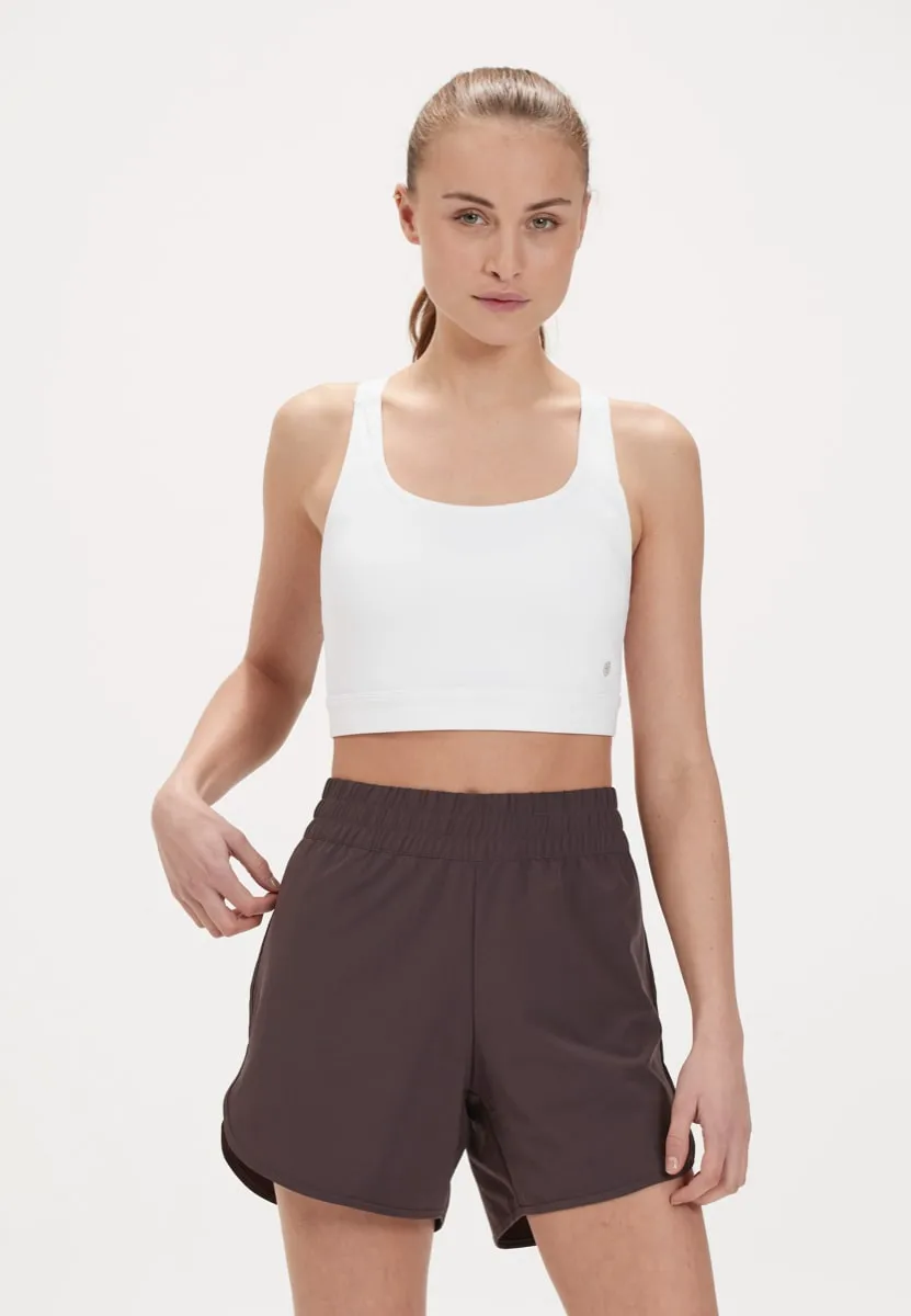 Athlecia Jennie W Sports Bra White