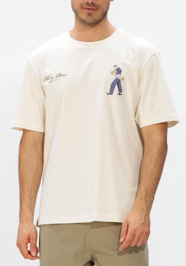 ecru filling pieces t-shirt t-shirt bakery