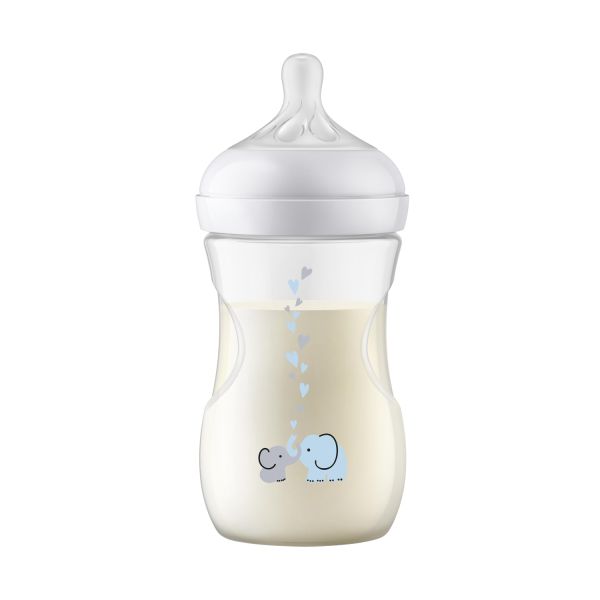 Philips Avent Natural AirFree Fles - Olifant - 260 ml