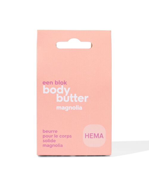 beurre solide corporel magnolia 50 grammes